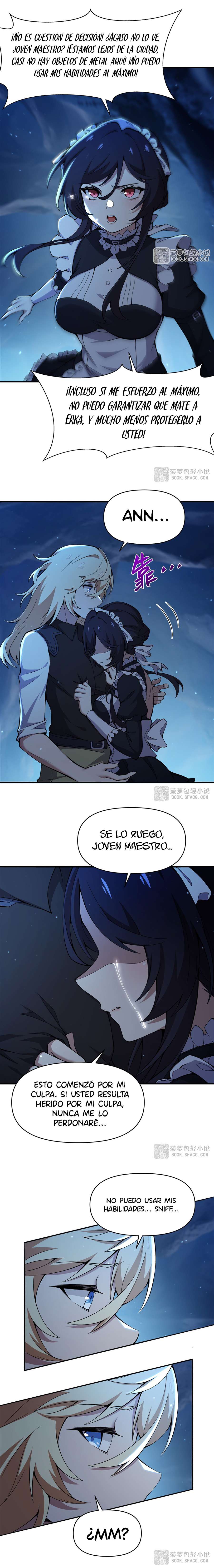 El villano rubio de la novela de la protagonista femenina quiere ser feliz Capitulo 32 página 11
