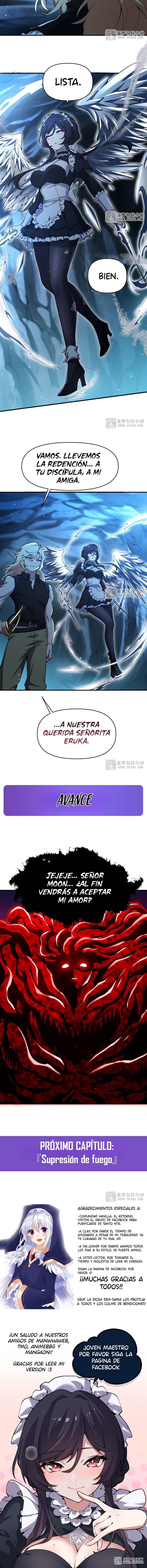 El villano rubio de la novela de la protagonista femenina quiere ser feliz Capitulo 32 página 8