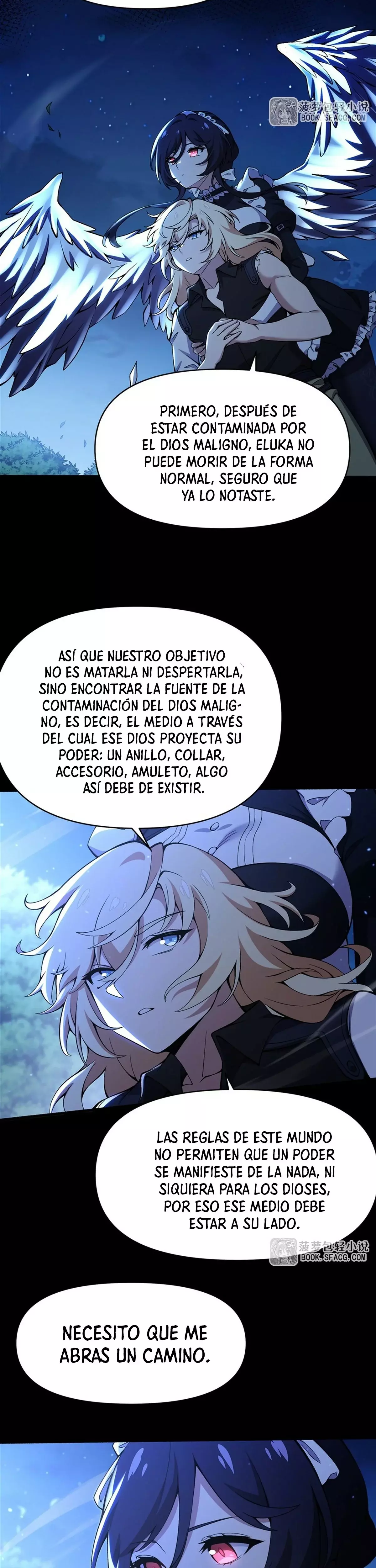 El villano rubio de la novela de la protagonista femenina quiere ser feliz Capitulo 33: Fuego de supresión página 11