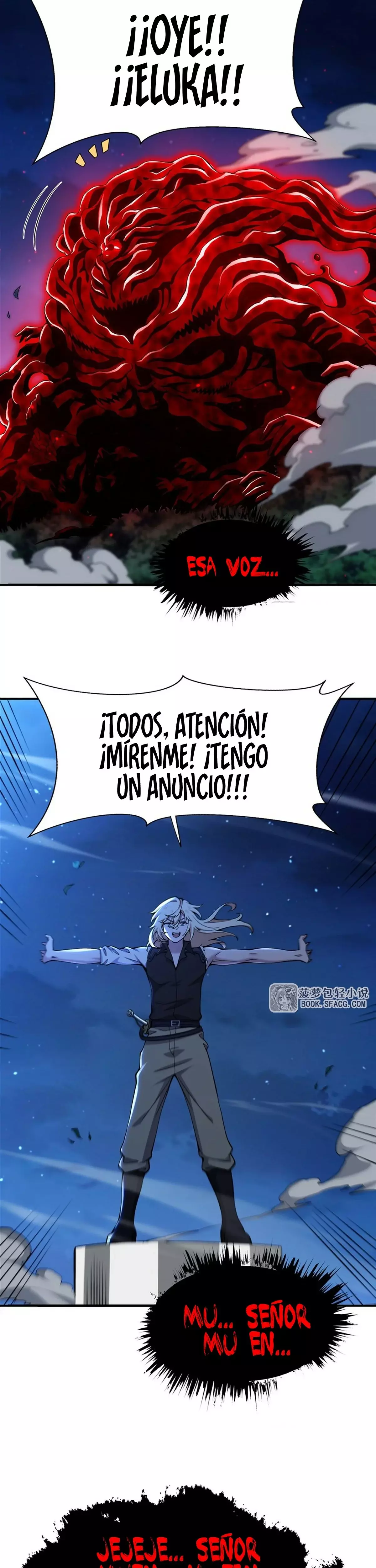 El villano rubio de la novela de la protagonista femenina quiere ser feliz Capitulo 33: Fuego de supresión página 6