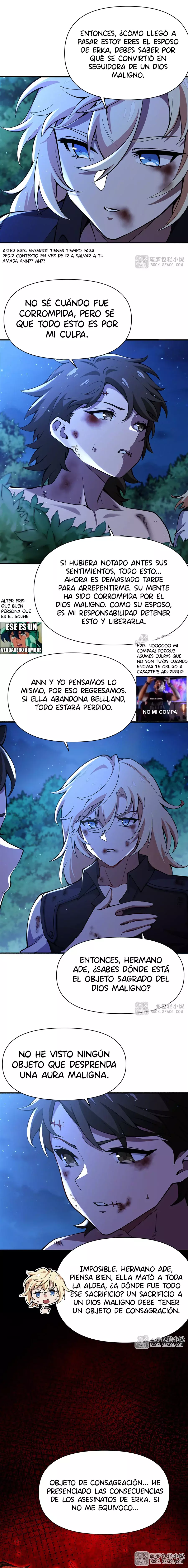 El villano rubio de la novela de la protagonista femenina quiere ser feliz Capitulo 34: El Esposo de Erka página 12