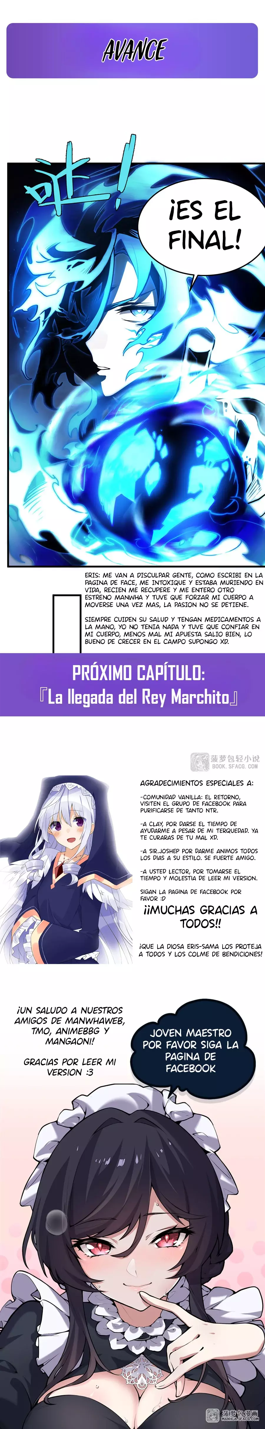 El villano rubio de la novela de la protagonista femenina quiere ser feliz Capitulo 35: Contigo hasta el final página 20