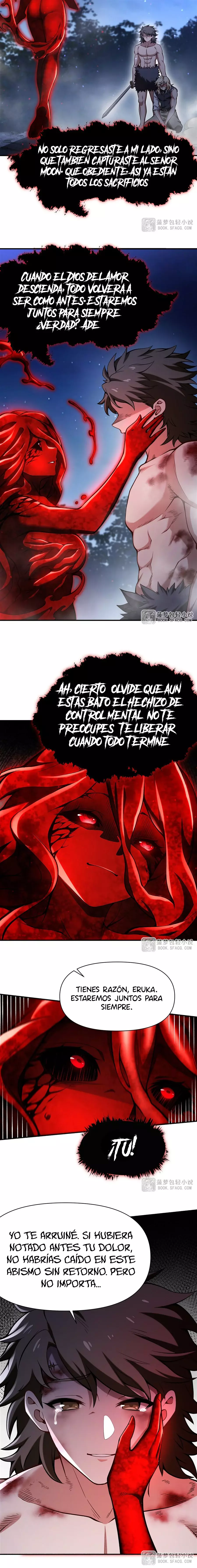 El villano rubio de la novela de la protagonista femenina quiere ser feliz Capitulo 35: Contigo hasta el final página 6