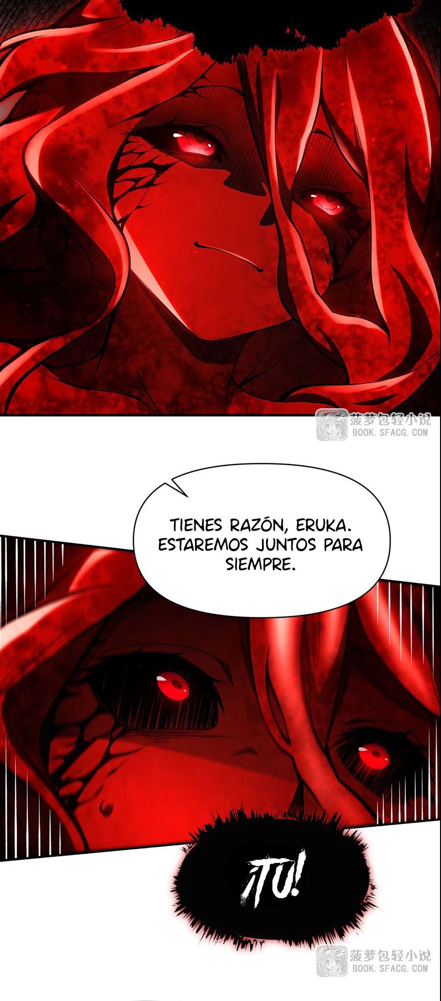 El villano rubio de la novela de la protagonista femenina quiere ser feliz Capitulo 35 página 14