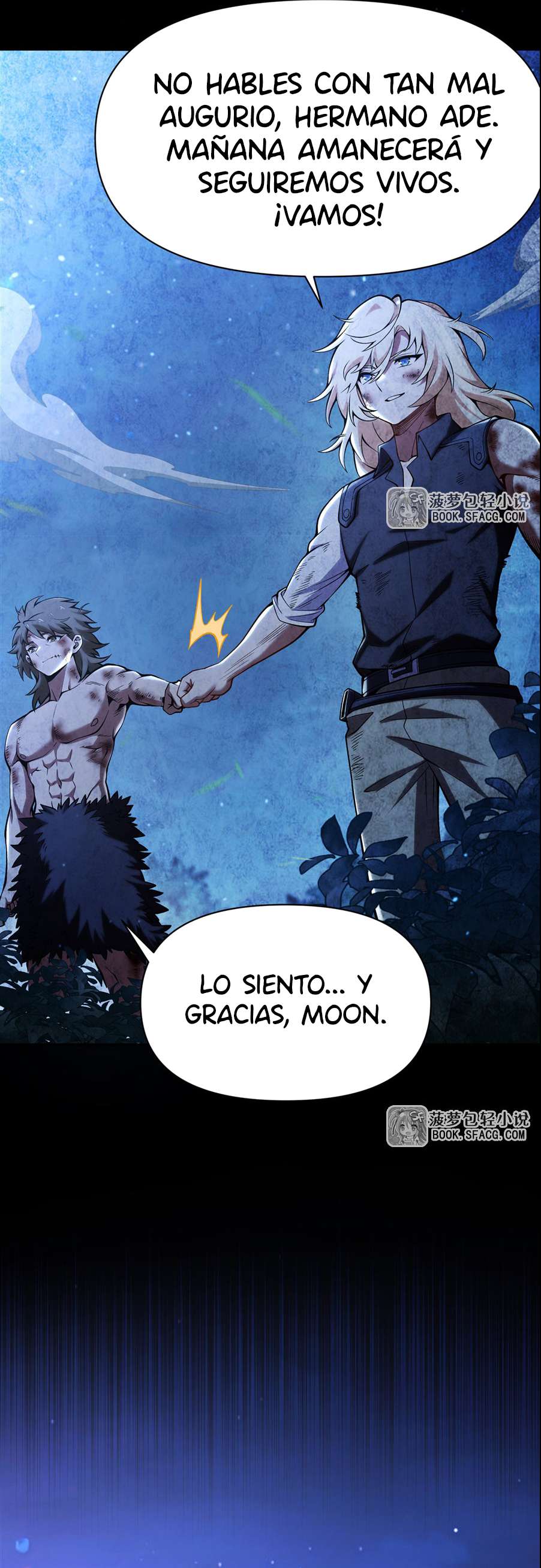 El villano rubio de la novela de la protagonista femenina quiere ser feliz Capitulo 35 página 19