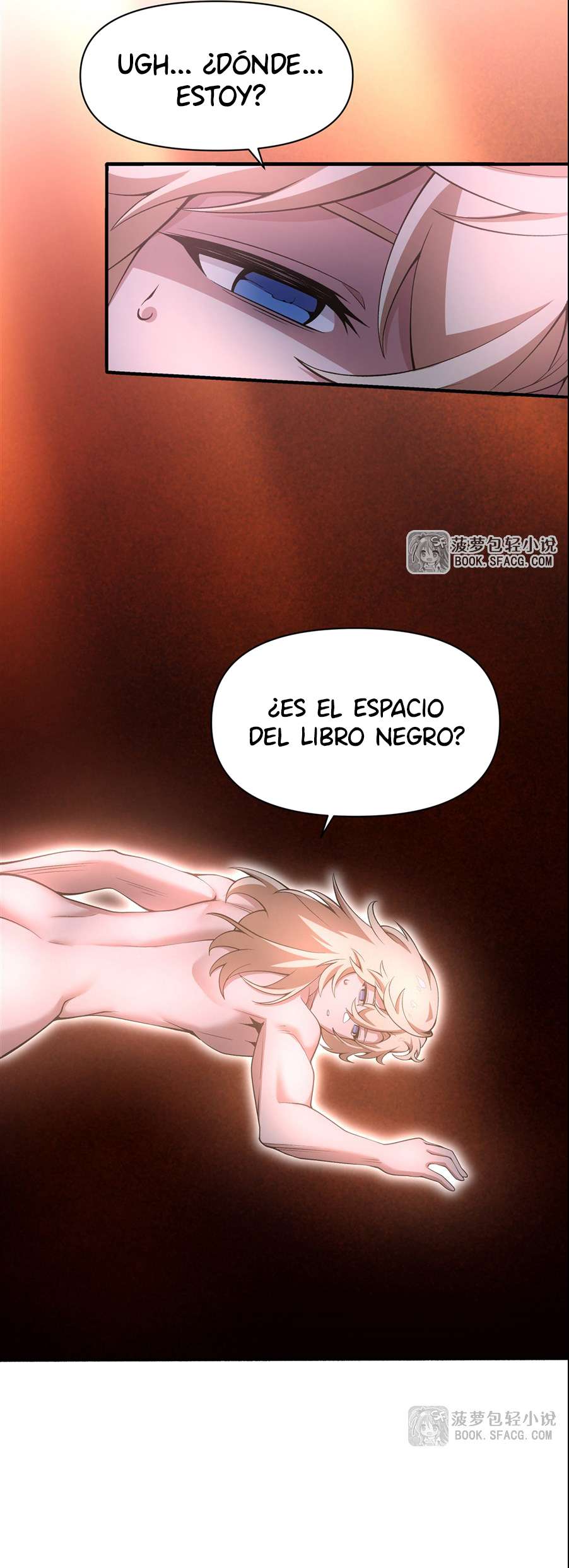 El villano rubio de la novela de la protagonista femenina quiere ser feliz Capitulo 35 página 38