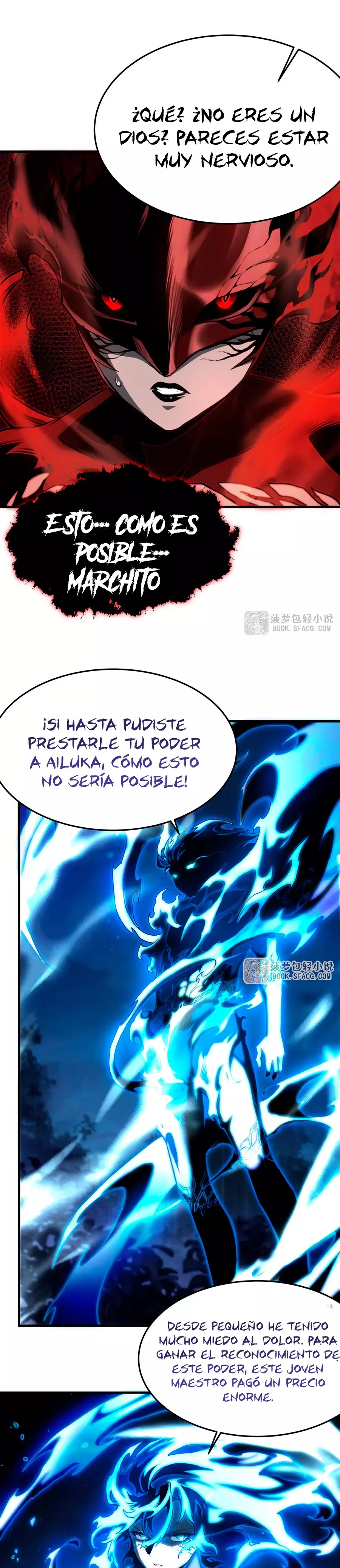 El villano rubio de la novela de la protagonista femenina quiere ser feliz Capitulo 36: La llegada del Rey Marchito página 16