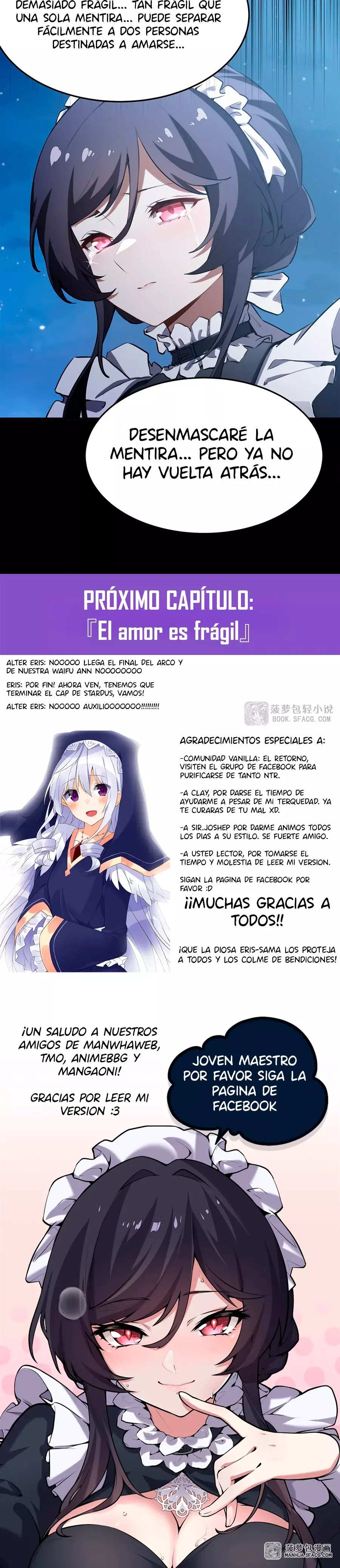 El villano rubio de la novela de la protagonista femenina quiere ser feliz Capitulo 36: La llegada del Rey Marchito página 18