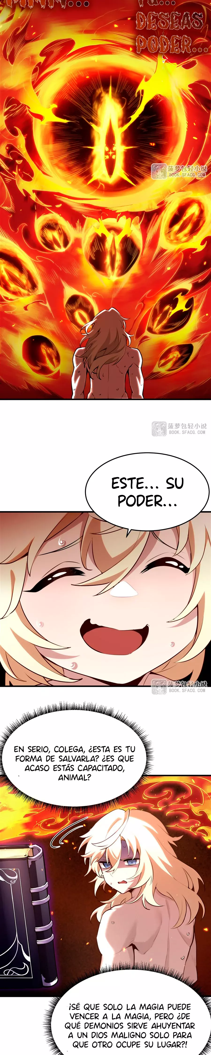 El villano rubio de la novela de la protagonista femenina quiere ser feliz Capitulo 36: La llegada del Rey Marchito página 5