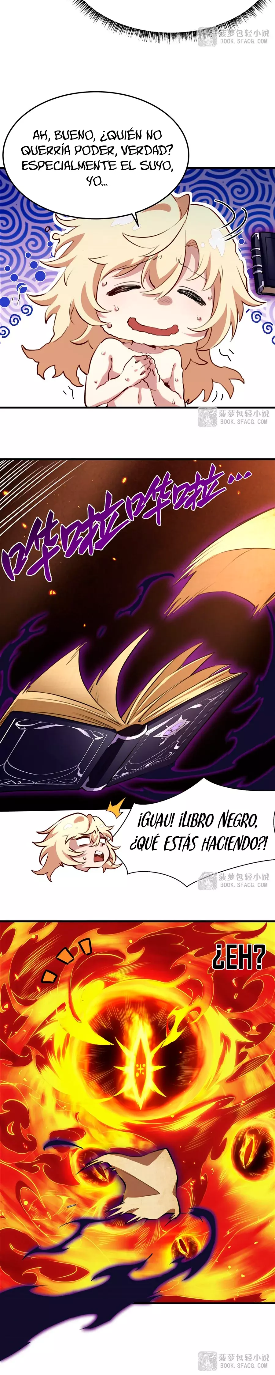 El villano rubio de la novela de la protagonista femenina quiere ser feliz Capitulo 36: La llegada del Rey Marchito página 6