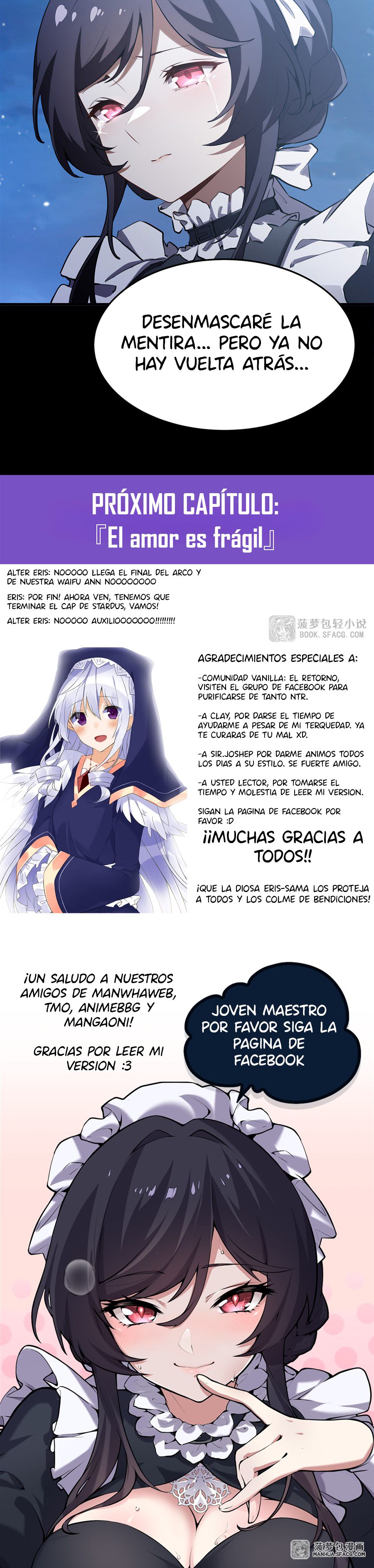 El villano rubio de la novela de la protagonista femenina quiere ser feliz Capitulo 36 página 7