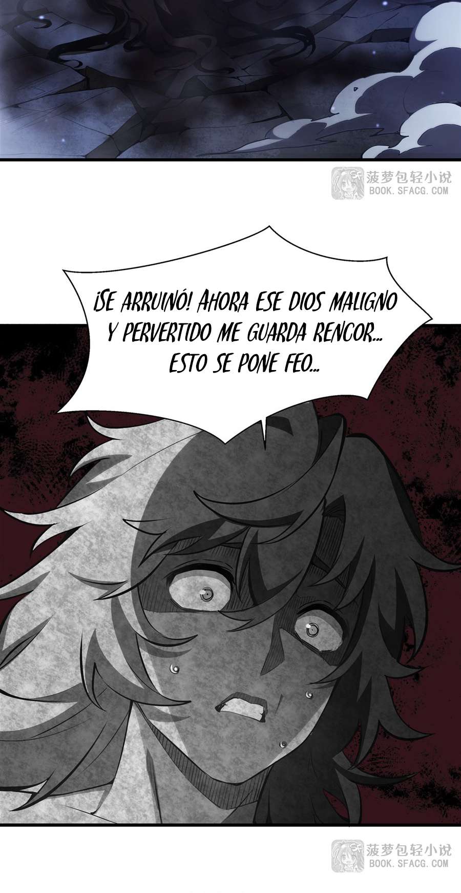 El villano rubio de la novela de la protagonista femenina quiere ser feliz Capitulo 37 página 11