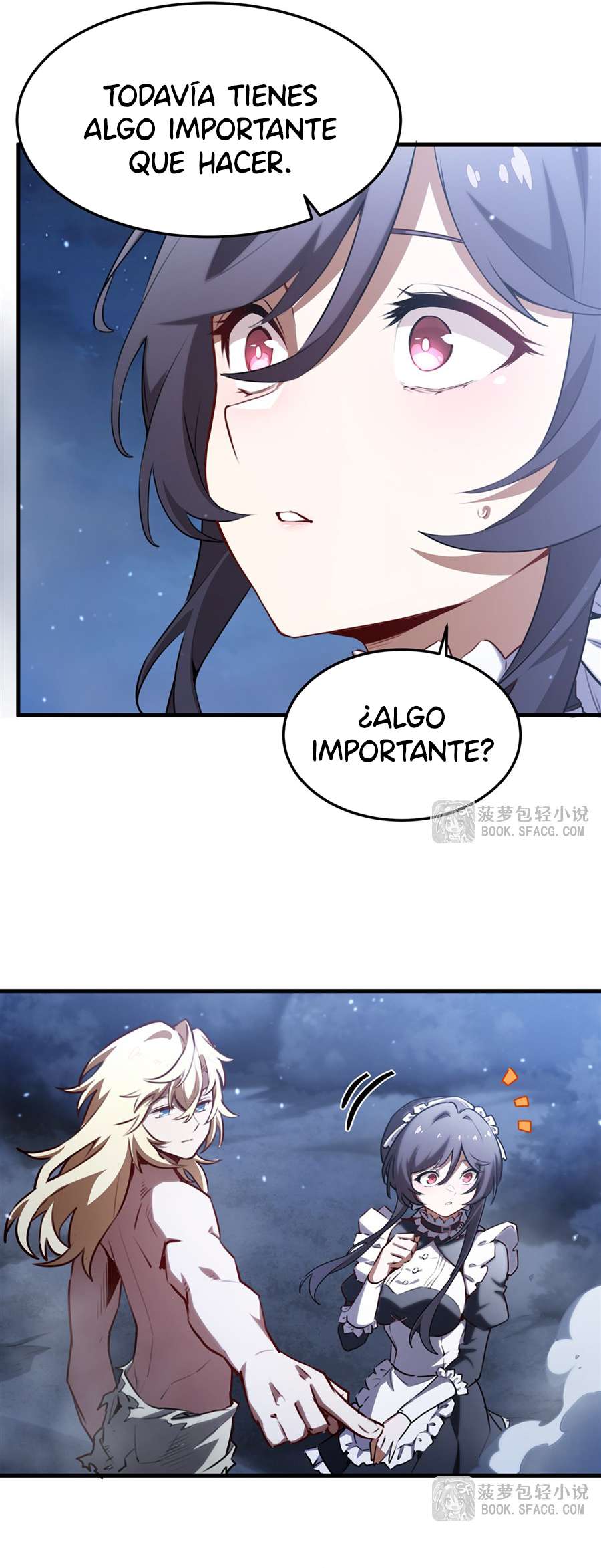 El villano rubio de la novela de la protagonista femenina quiere ser feliz Capitulo 37 página 17