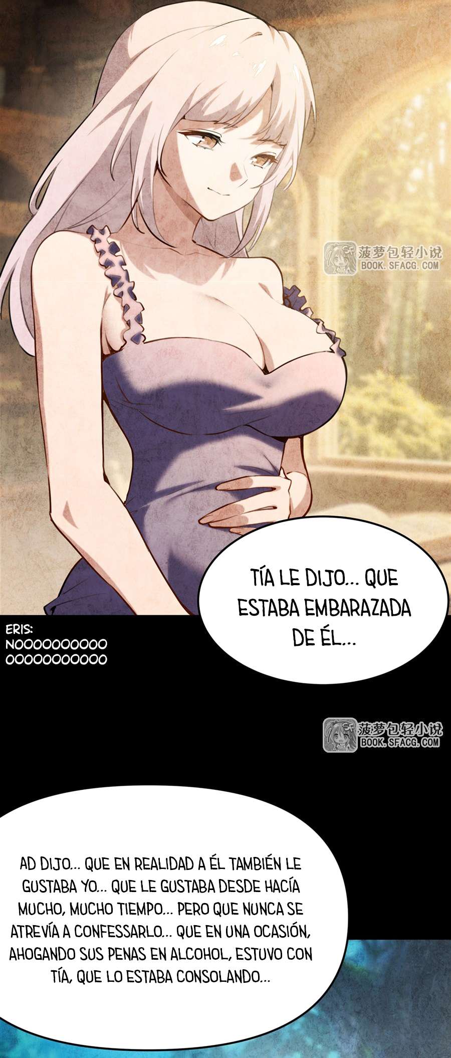 El villano rubio de la novela de la protagonista femenina quiere ser feliz Capitulo 37 página 25