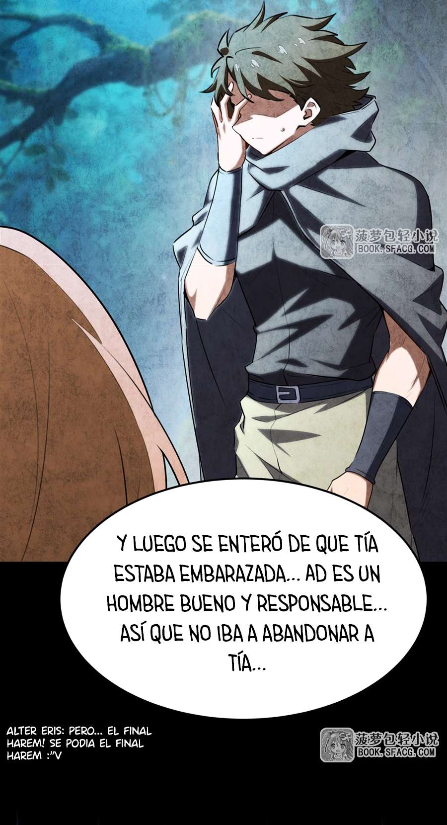 El villano rubio de la novela de la protagonista femenina quiere ser feliz Capitulo 37 página 26