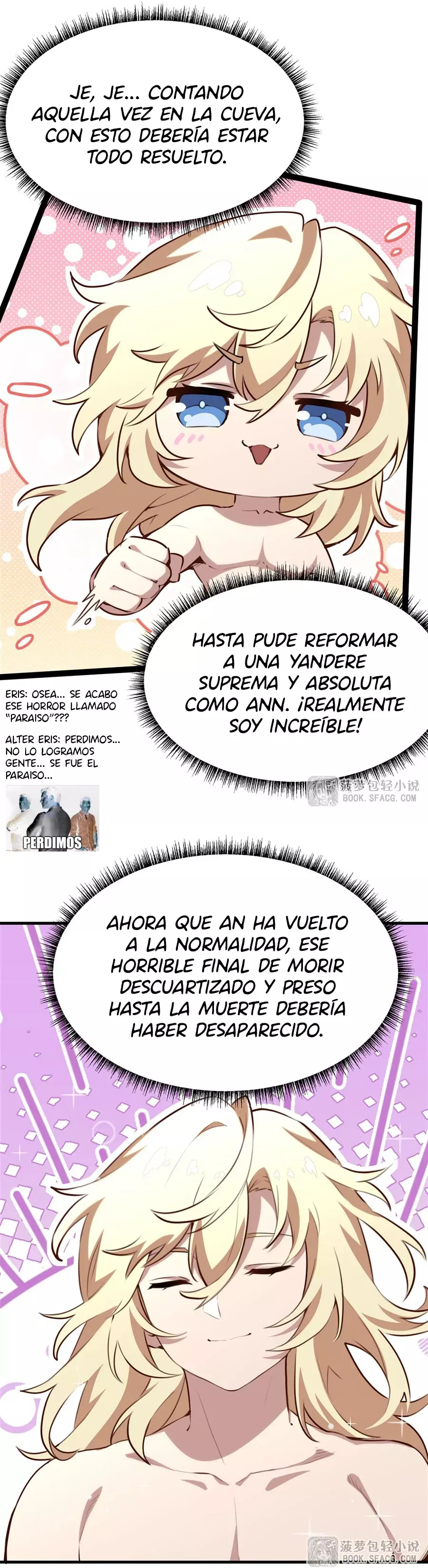 El villano rubio de la novela de la protagonista femenina quiere ser feliz Capitulo 38: Sentimientos Encontrados página 21