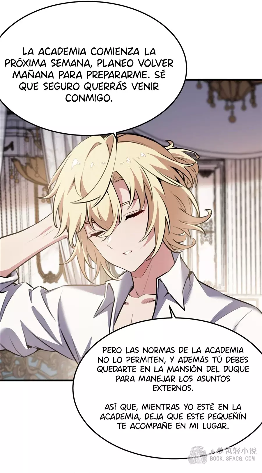 El villano rubio de la novela de la protagonista femenina quiere ser feliz Capitulo 39: Noche de Desvelo por el Cariño (sexo pues xd) página 19