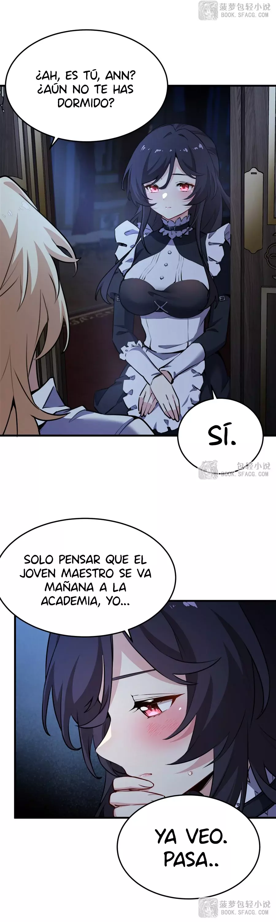 El villano rubio de la novela de la protagonista femenina quiere ser feliz Capitulo 39: Noche de Desvelo por el Cariño (sexo pues xd) página 23