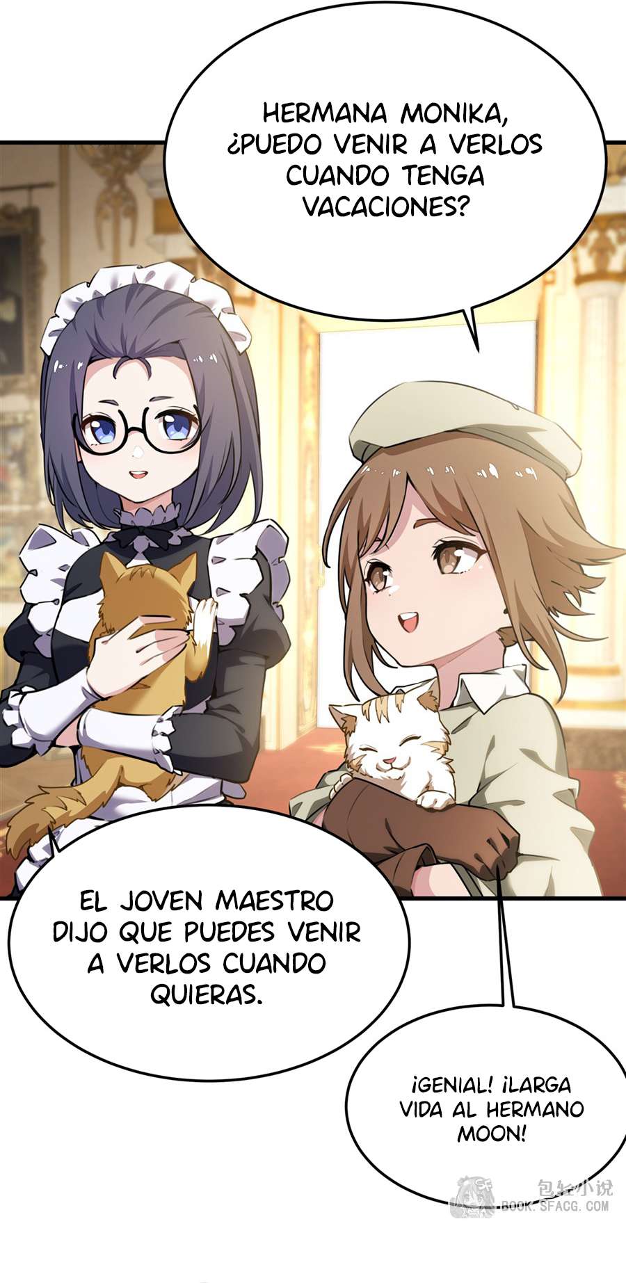 El villano rubio de la novela de la protagonista femenina quiere ser feliz Capitulo 39 página 12