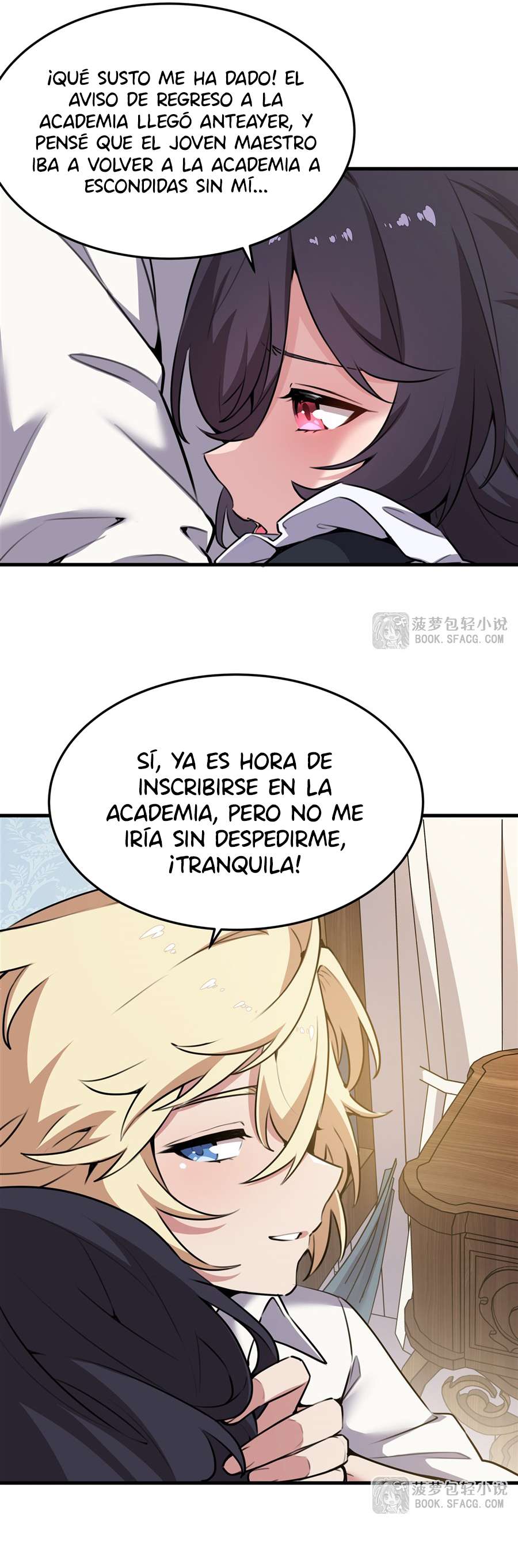 El villano rubio de la novela de la protagonista femenina quiere ser feliz Capitulo 39 página 15