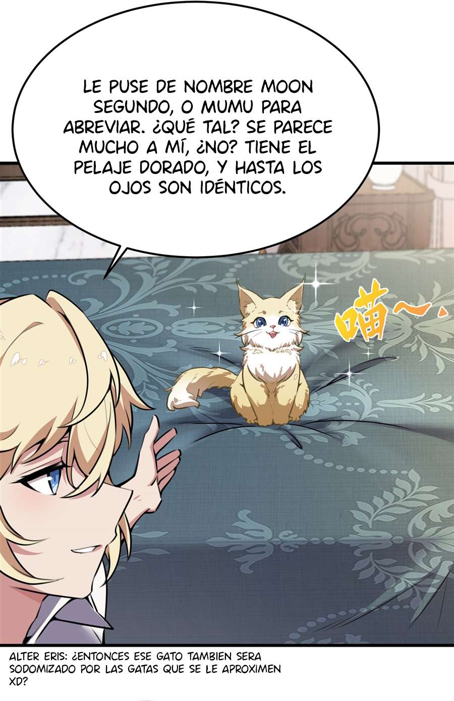 El villano rubio de la novela de la protagonista femenina quiere ser feliz Capitulo 39 página 17