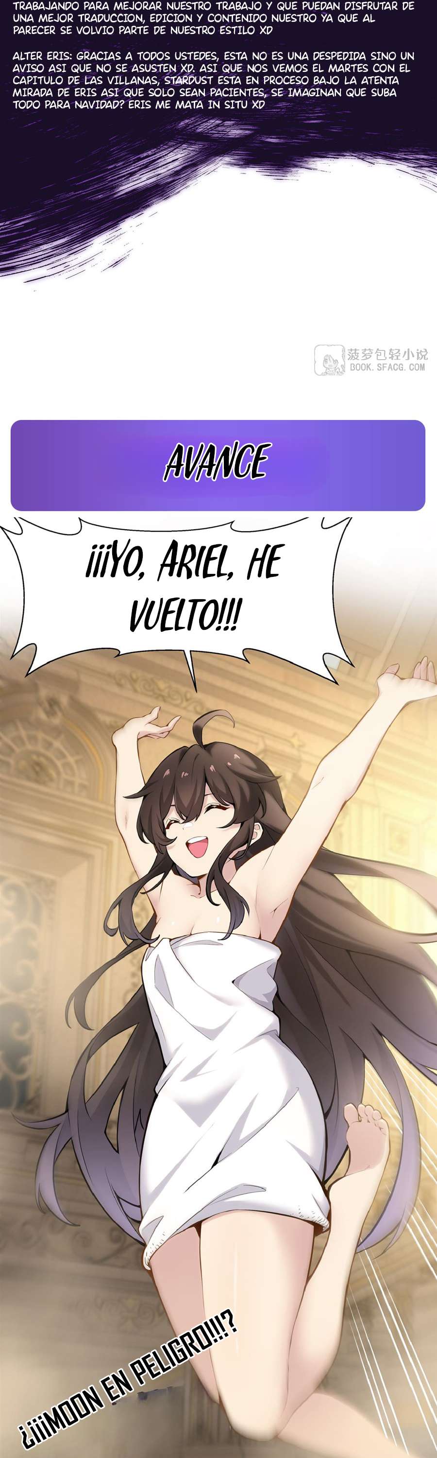 El villano rubio de la novela de la protagonista femenina quiere ser feliz Capitulo 39 página 36