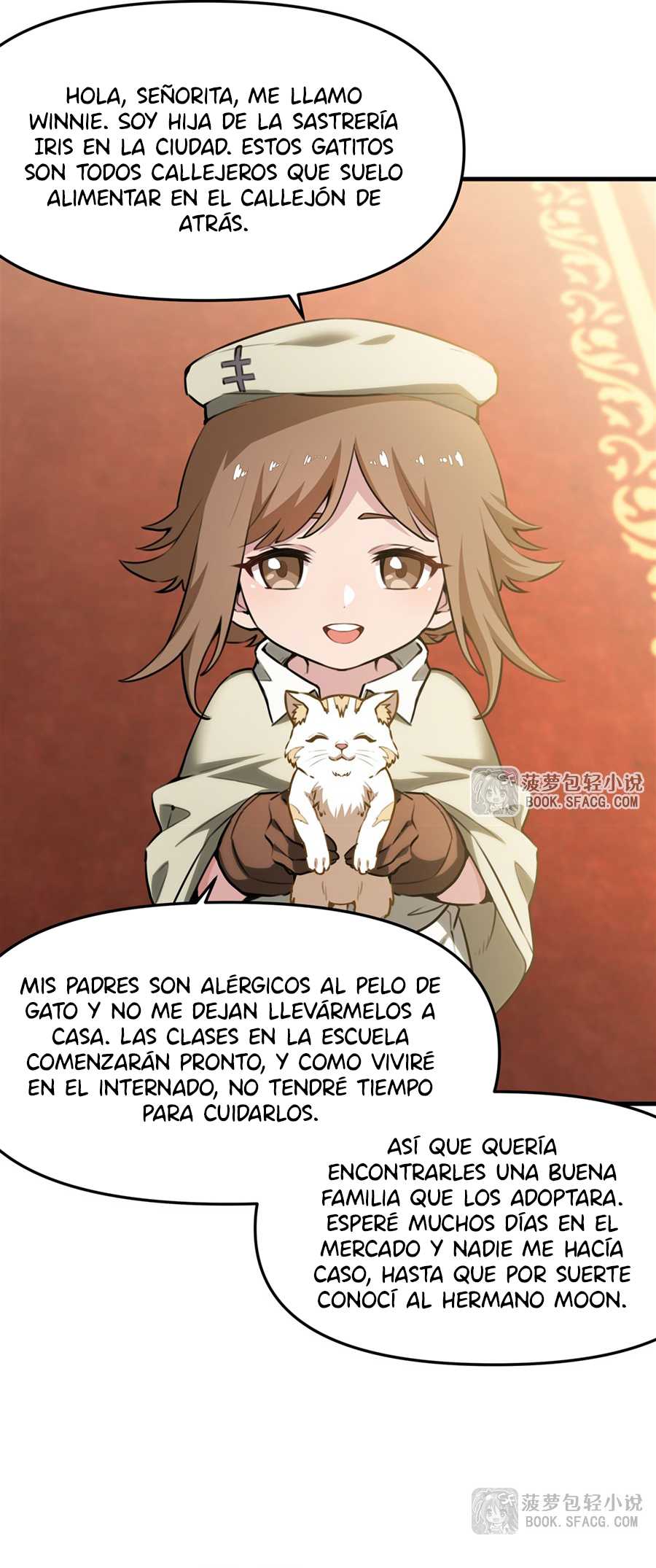 El villano rubio de la novela de la protagonista femenina quiere ser feliz Capitulo 39 página 9