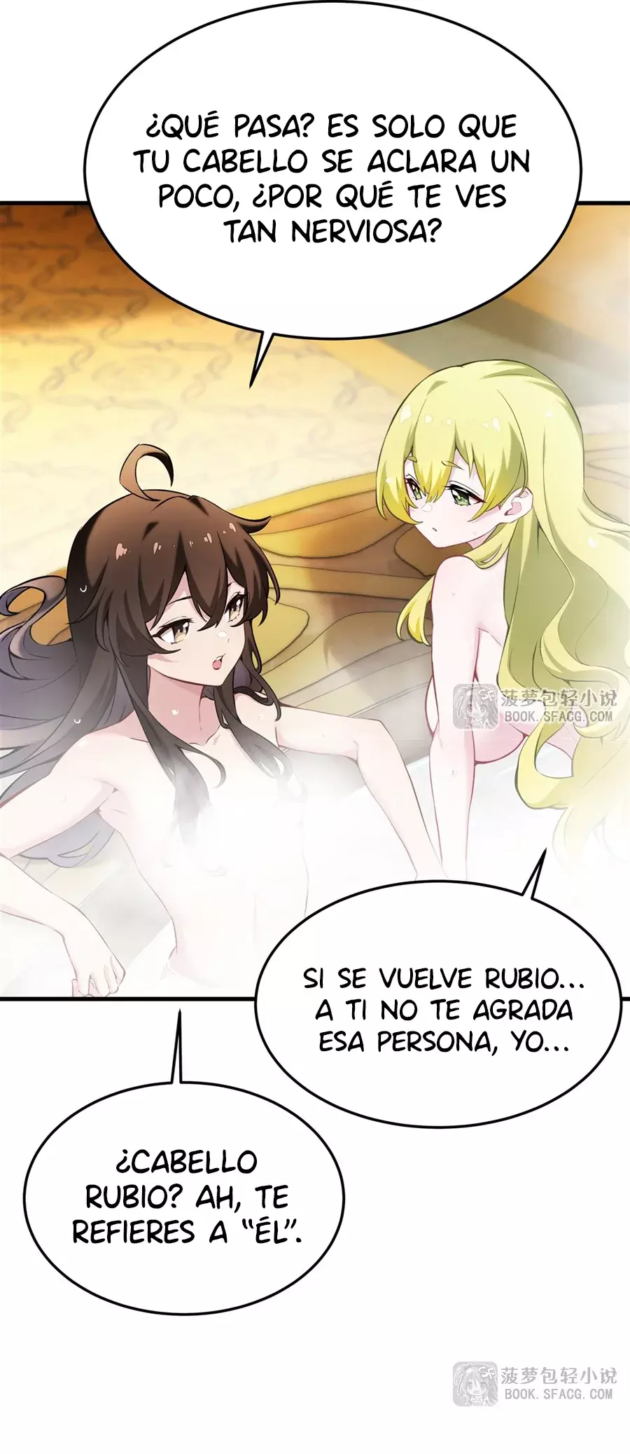 El villano rubio de la novela de la protagonista femenina quiere ser feliz Capitulo 40: Regreso a la Academia página 11
