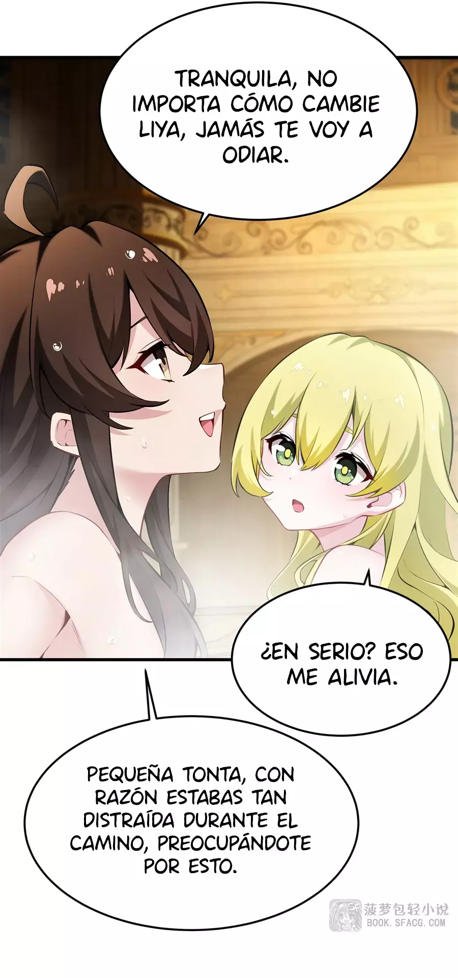 El villano rubio de la novela de la protagonista femenina quiere ser feliz Capitulo 40: Regreso a la Academia página 13