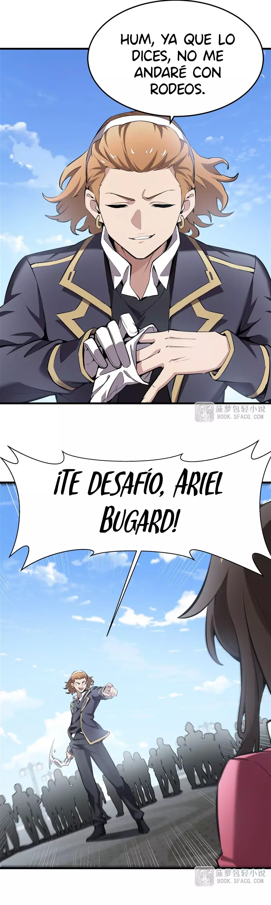 El villano rubio de la novela de la protagonista femenina quiere ser feliz Capitulo 40: Regreso a la Academia página 29