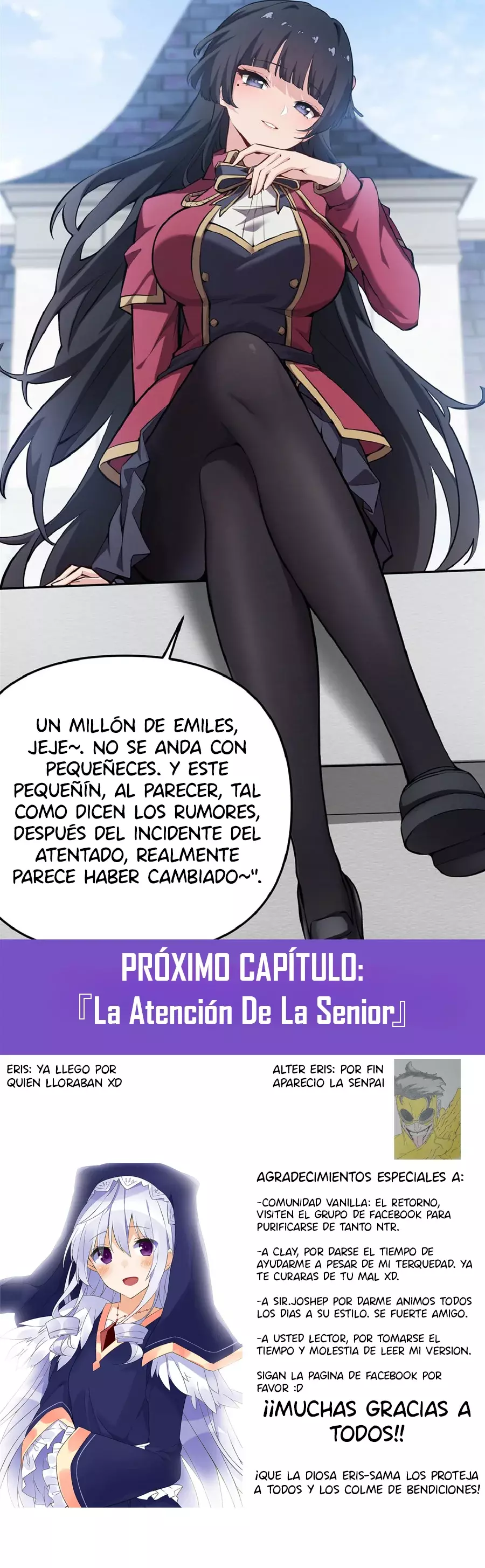 El villano rubio de la novela de la protagonista femenina quiere ser feliz Capitulo 40: Regreso a la Academia página 38
