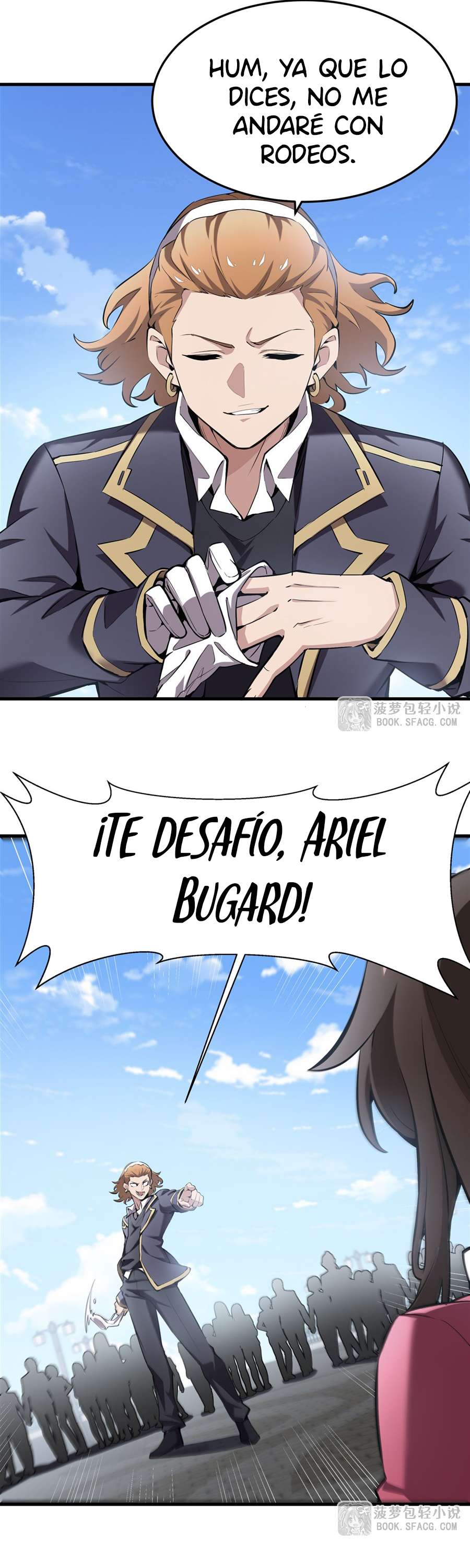 El villano rubio de la novela de la protagonista femenina quiere ser feliz Capitulo 40 página 29