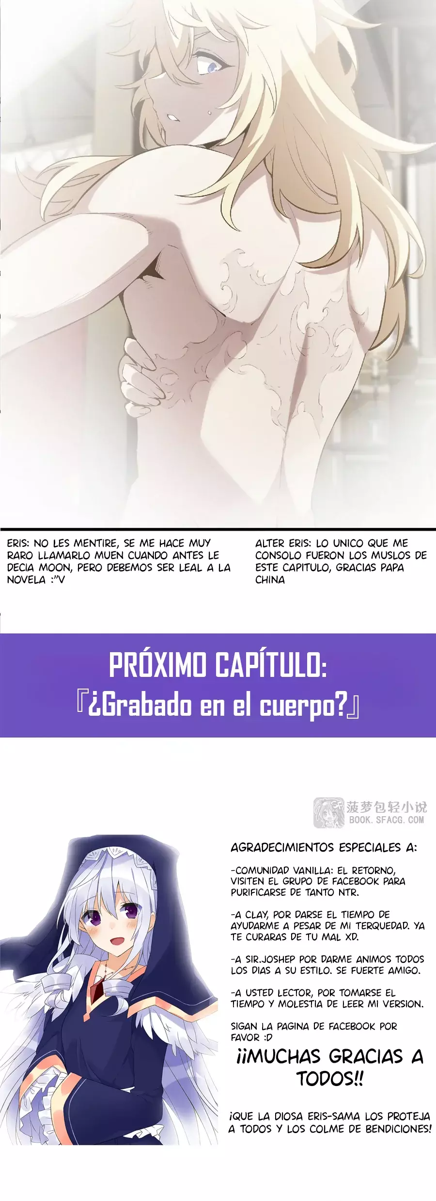 El villano rubio de la novela de la protagonista femenina quiere ser feliz Capitulo 41: La Atención de la Senpai página 35