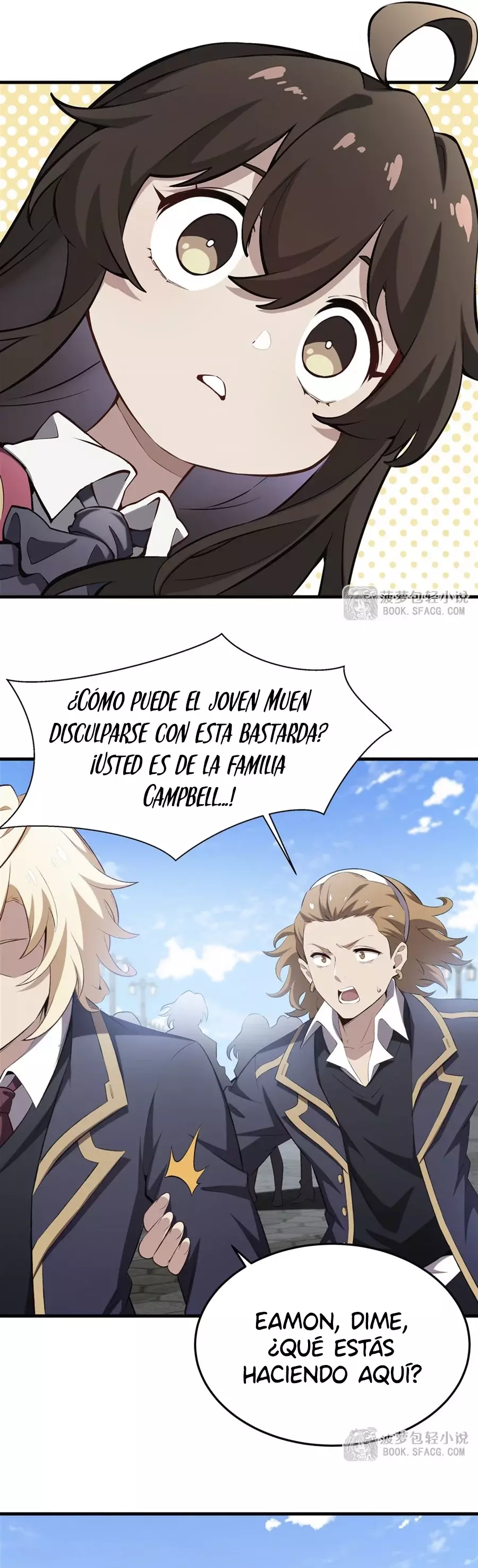 El villano rubio de la novela de la protagonista femenina quiere ser feliz Capitulo 41: La Atención de la Senpai página 9