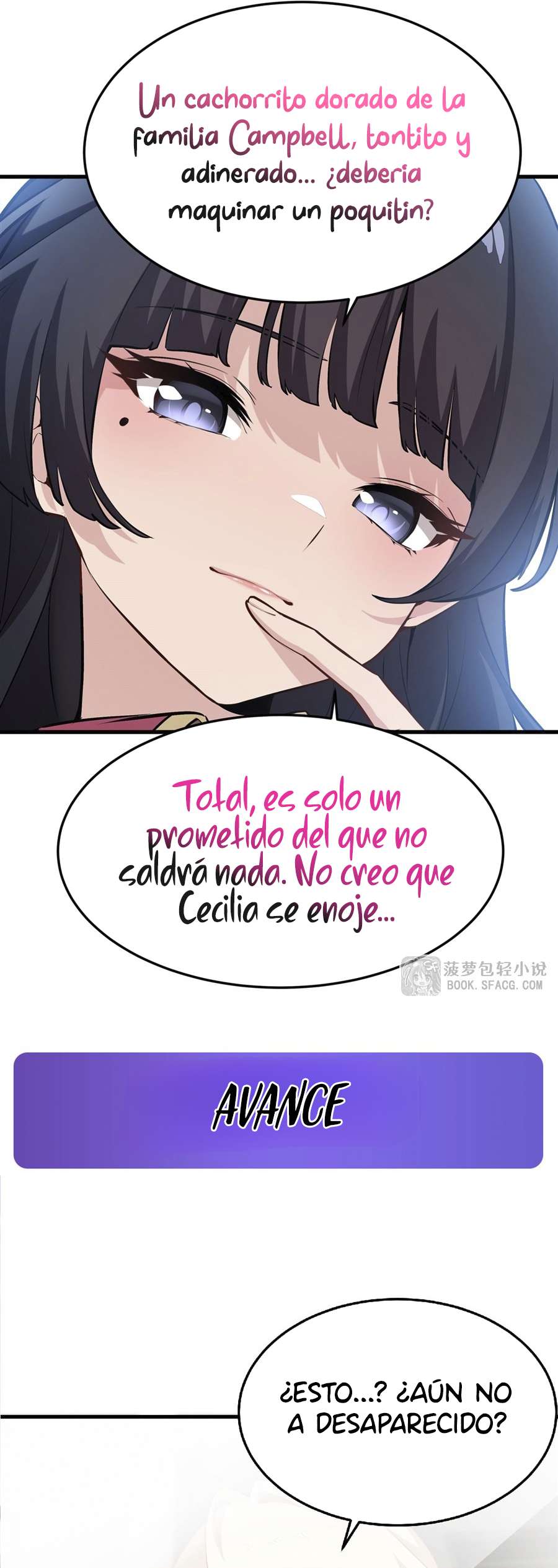 El villano rubio de la novela de la protagonista femenina quiere ser feliz Capitulo 41 página 34