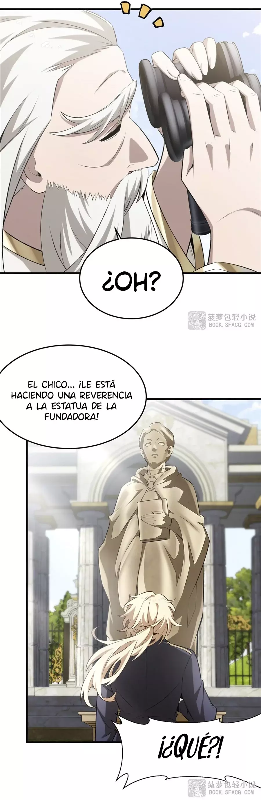 El villano rubio de la novela de la protagonista femenina quiere ser feliz Capitulo 42: ¿Marca en el Cuerpo? página 13