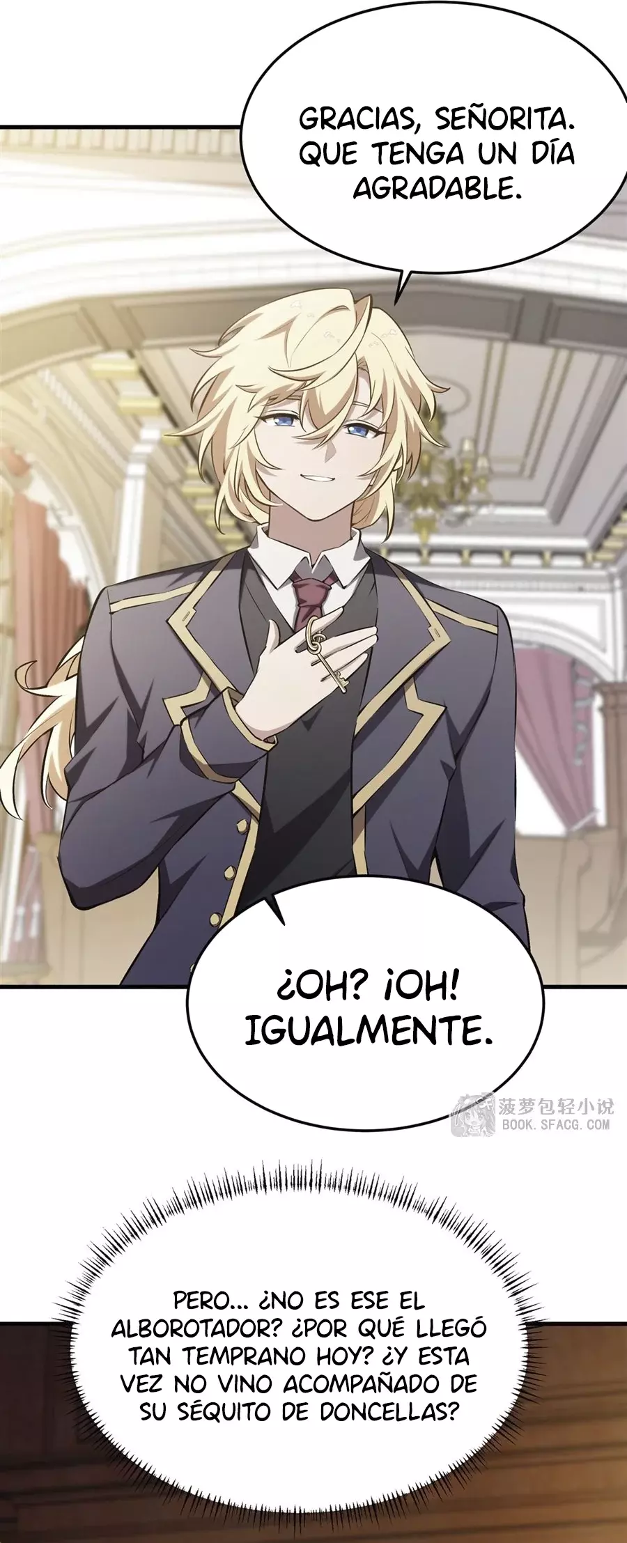 El villano rubio de la novela de la protagonista femenina quiere ser feliz Capitulo 42: ¿Marca en el Cuerpo? página 21