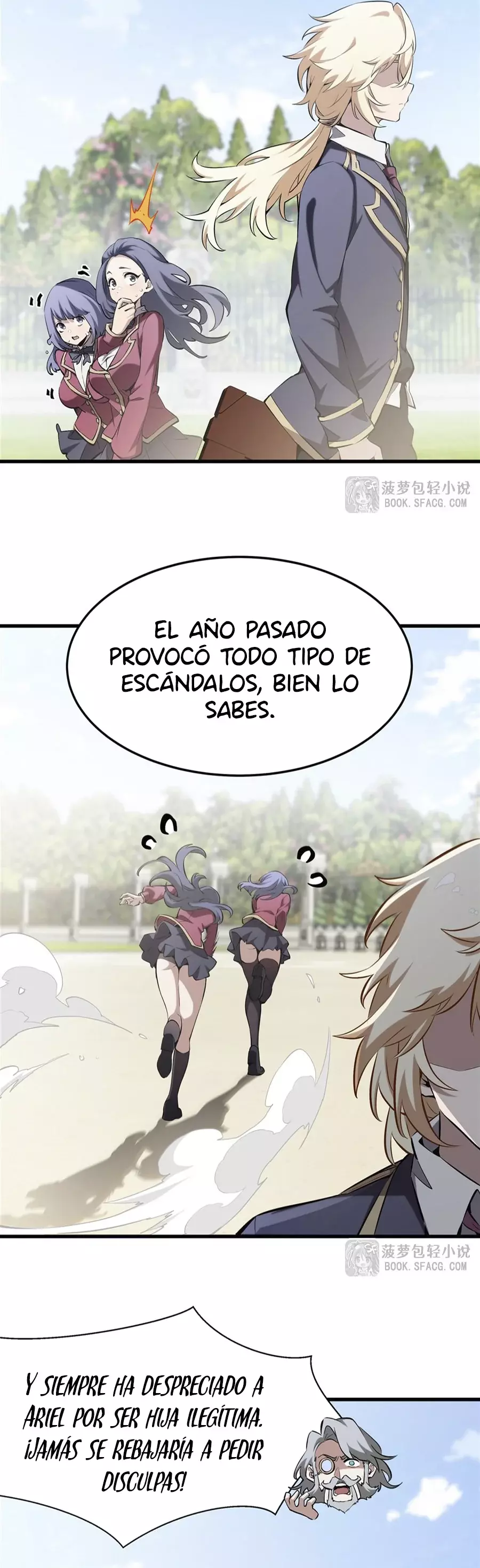 El villano rubio de la novela de la protagonista femenina quiere ser feliz Capitulo 42: ¿Marca en el Cuerpo? página 6