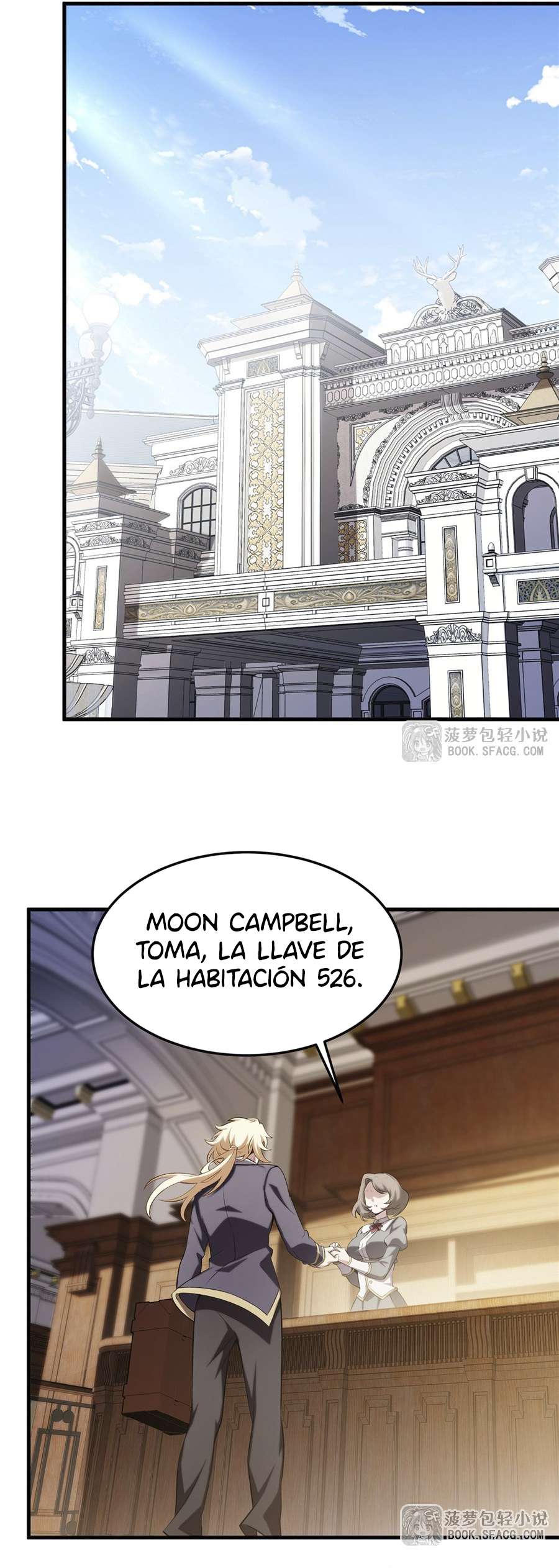 El villano rubio de la novela de la protagonista femenina quiere ser feliz Capitulo 42 página 20