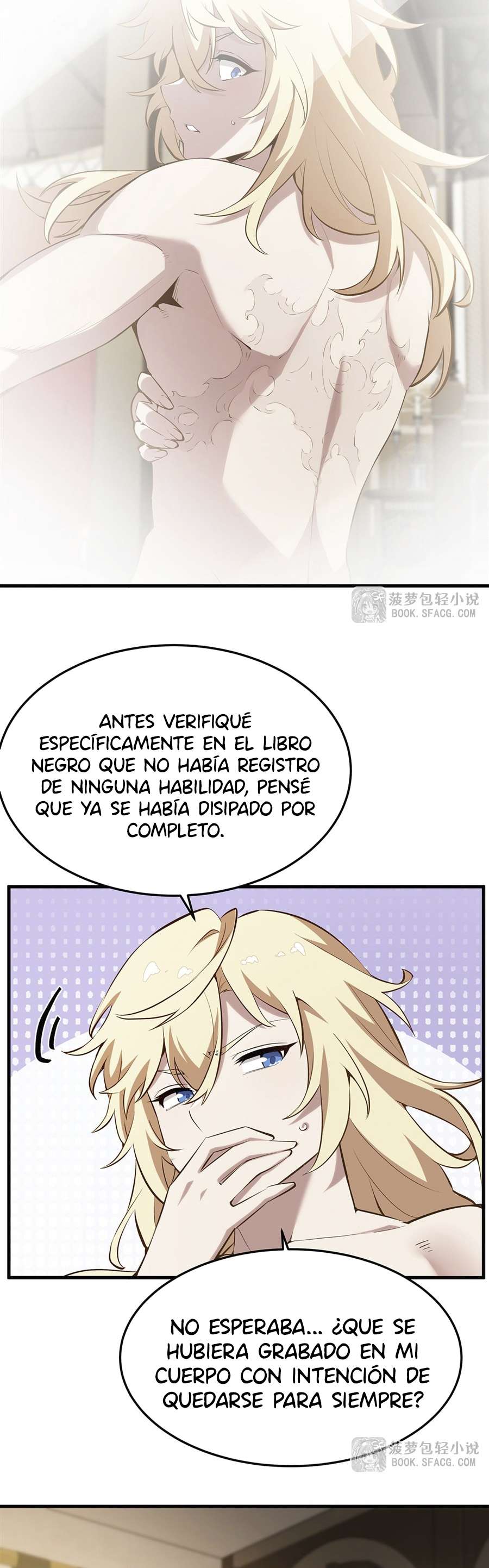El villano rubio de la novela de la protagonista femenina quiere ser feliz Capitulo 42 página 28