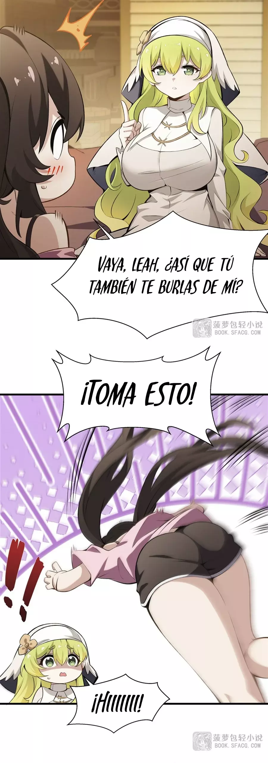 El villano rubio de la novela de la protagonista femenina quiere ser feliz Capitulo 43: Rumor de Embarazo página 20