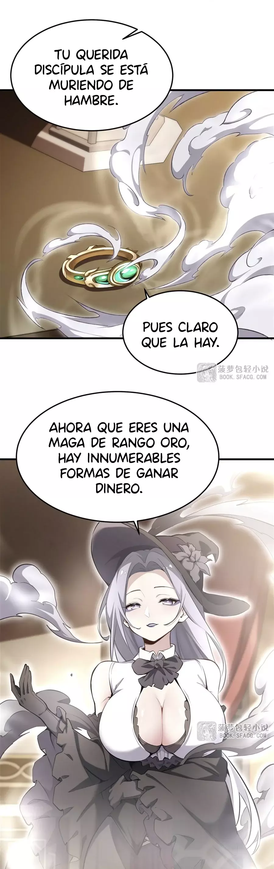 El villano rubio de la novela de la protagonista femenina quiere ser feliz Capitulo 43: Rumor de Embarazo página 26
