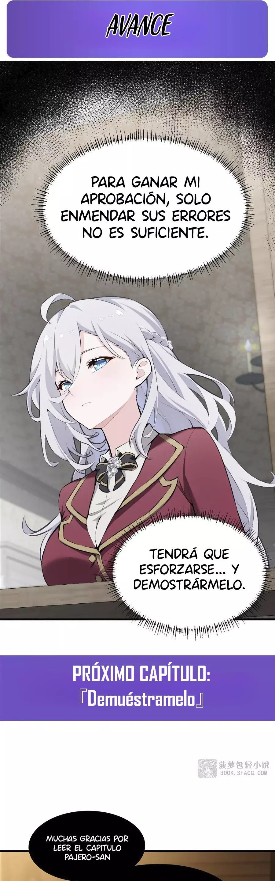 El villano rubio de la novela de la protagonista femenina quiere ser feliz Capitulo 43: Rumor de Embarazo página 36