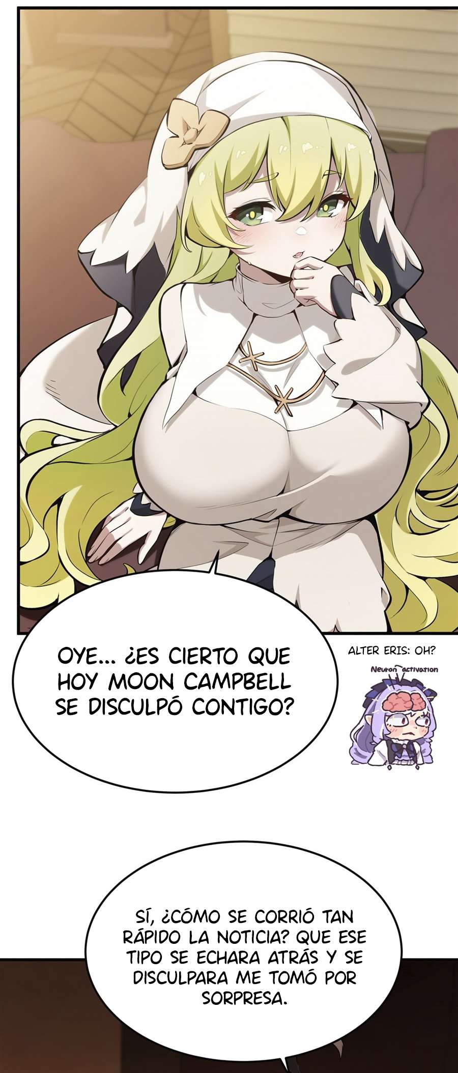 El villano rubio de la novela de la protagonista femenina quiere ser feliz Capitulo 43 página 12