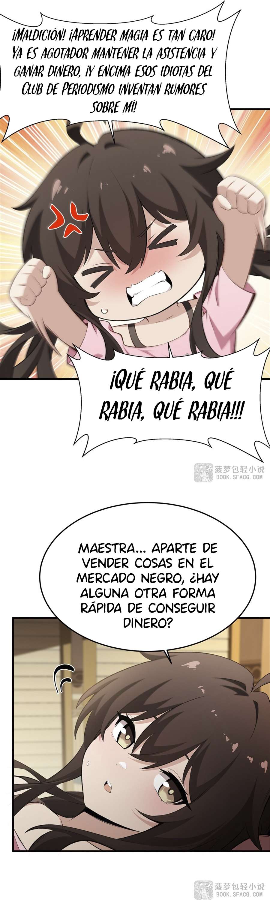 El villano rubio de la novela de la protagonista femenina quiere ser feliz Capitulo 43 página 25