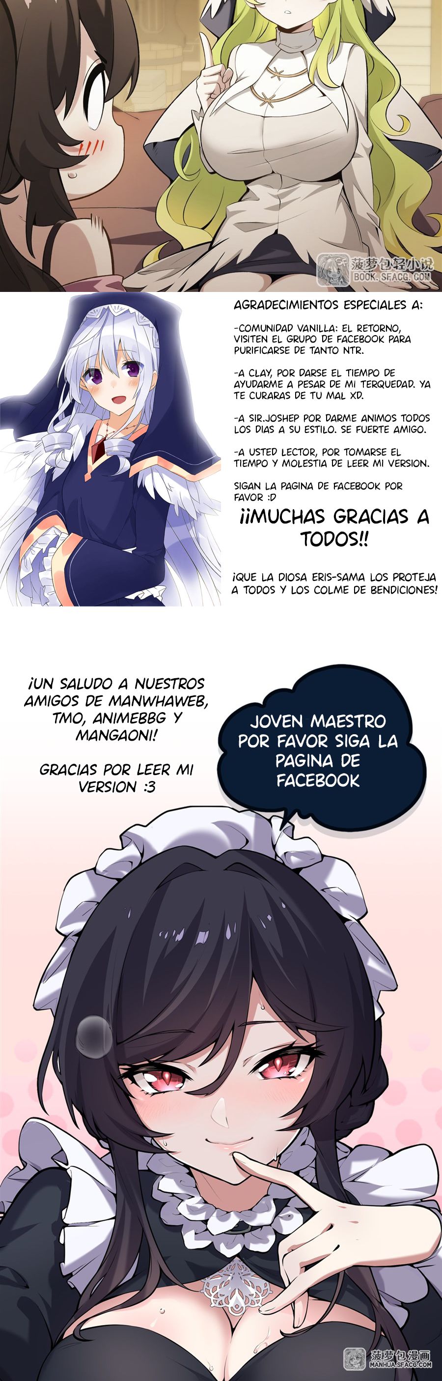 El villano rubio de la novela de la protagonista femenina quiere ser feliz Capitulo 43 página 8