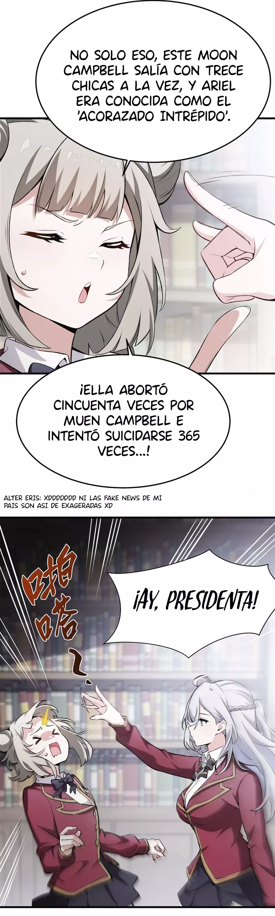 El villano rubio de la novela de la protagonista femenina quiere ser feliz Capitulo 44: Demuestrame... página 26