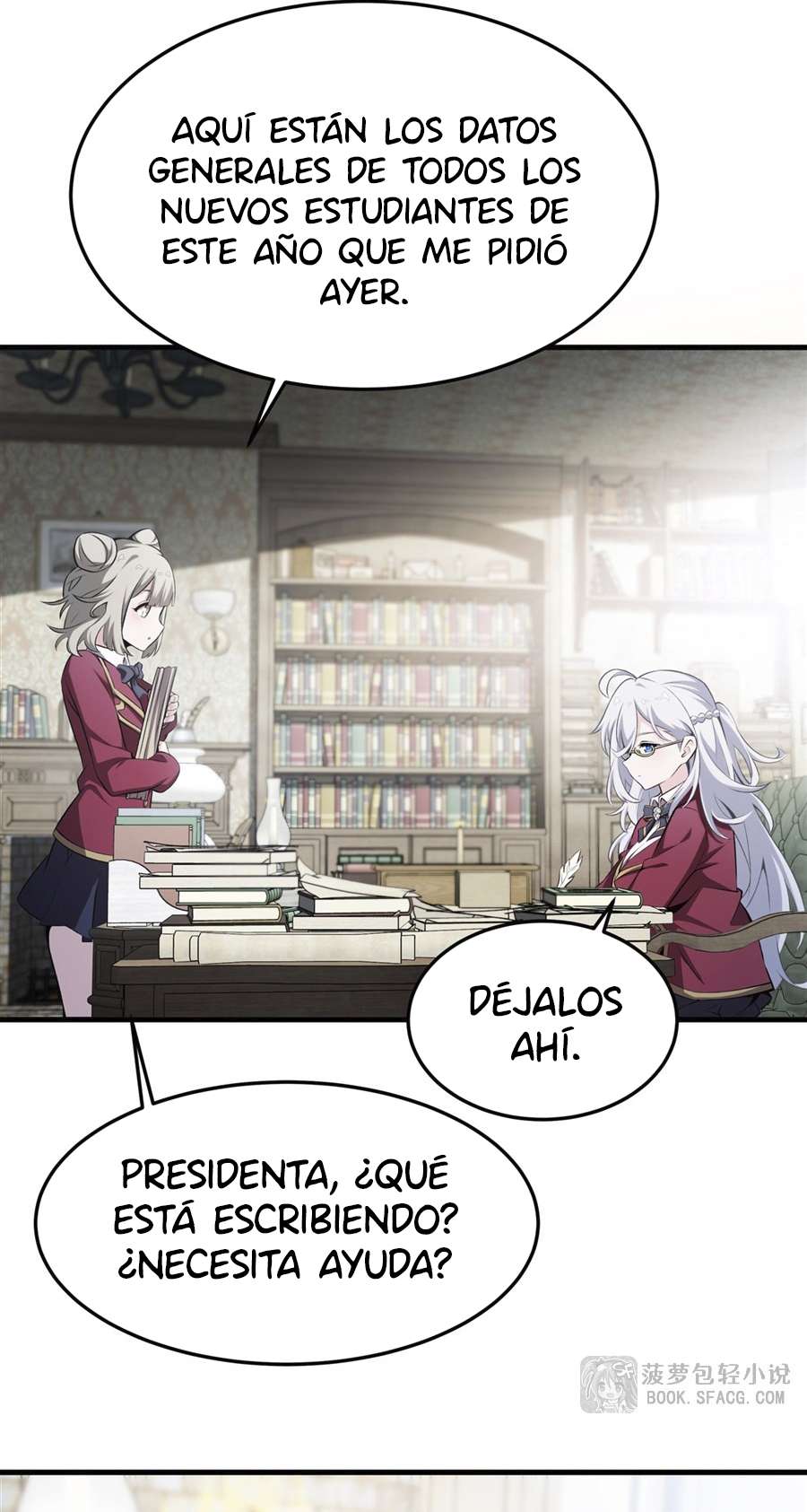 El villano rubio de la novela de la protagonista femenina quiere ser feliz Capitulo 44 página 16
