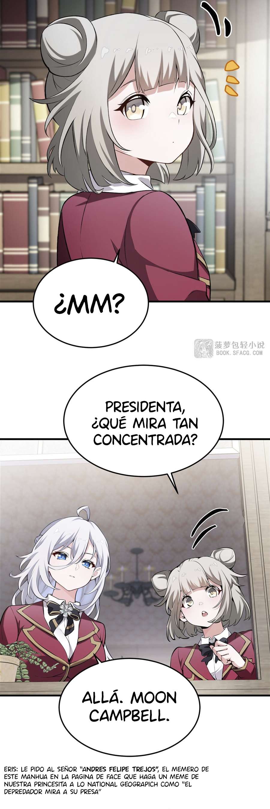 El villano rubio de la novela de la protagonista femenina quiere ser feliz Capitulo 44 página 22