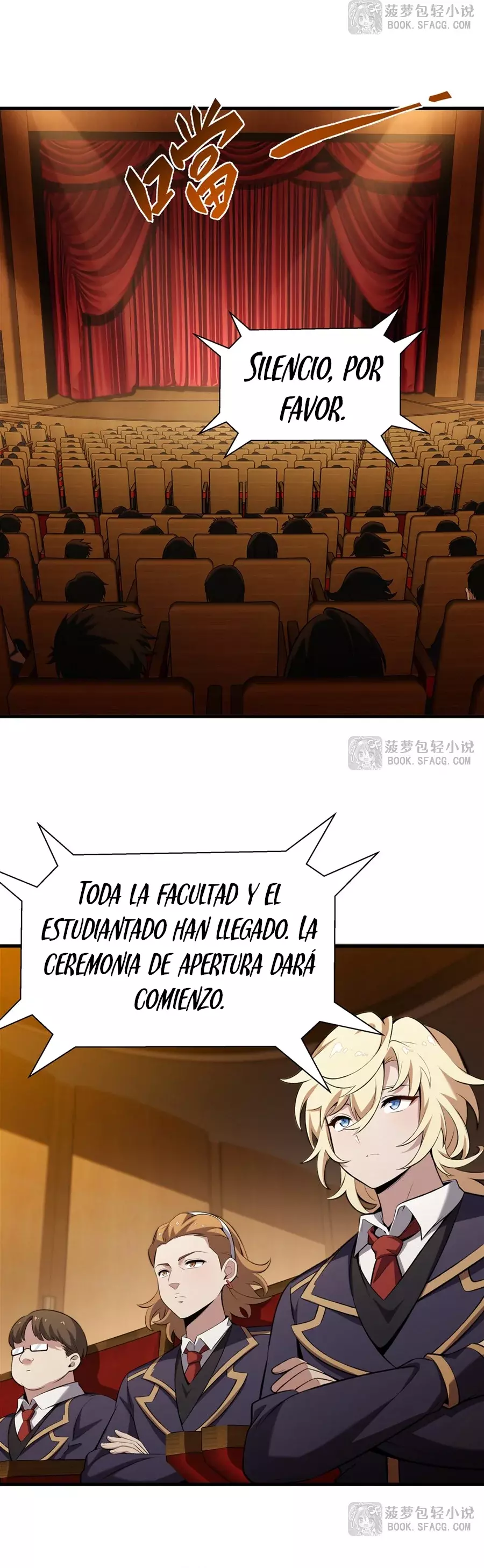 El villano rubio de la novela de la protagonista femenina quiere ser feliz Capitulo 45: ¿El Regreso del Dios Maligno? página 12
